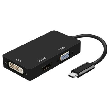 Imagem de Adaptador USB-C para VGA/DVI/HDMI 15cm